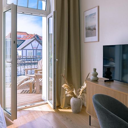 Kapitaenshaus Friedrich Franz - Premium Apartments 200 Meter Vom Strand Und Alten Strom 로스토크 외부 사진