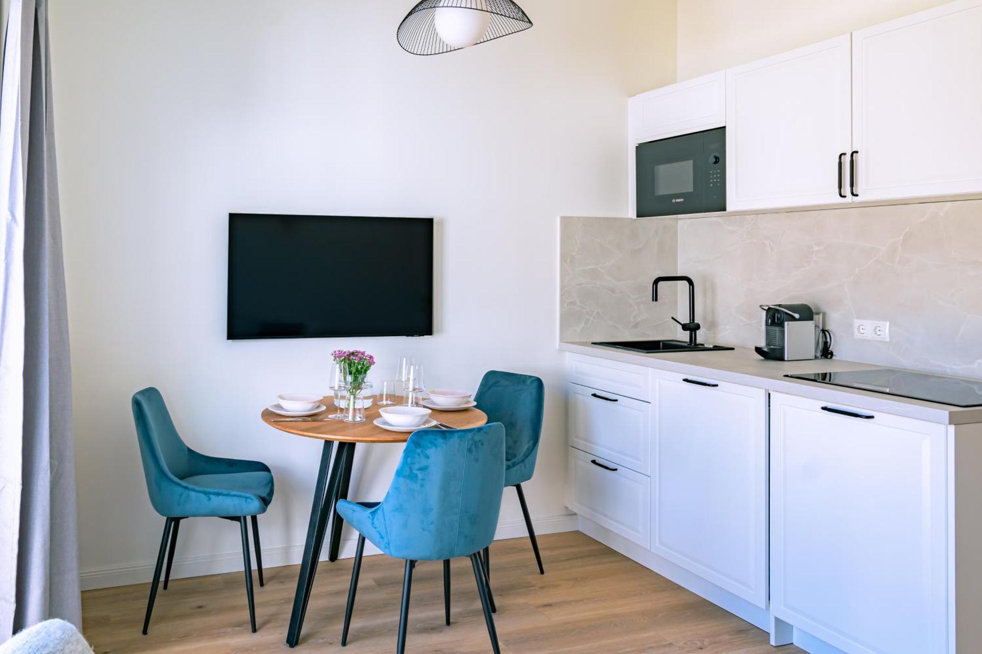 Kapitaenshaus Friedrich Franz - Premium Apartments 200 Meter Vom Strand Und Alten Strom 로스토크 외부 사진