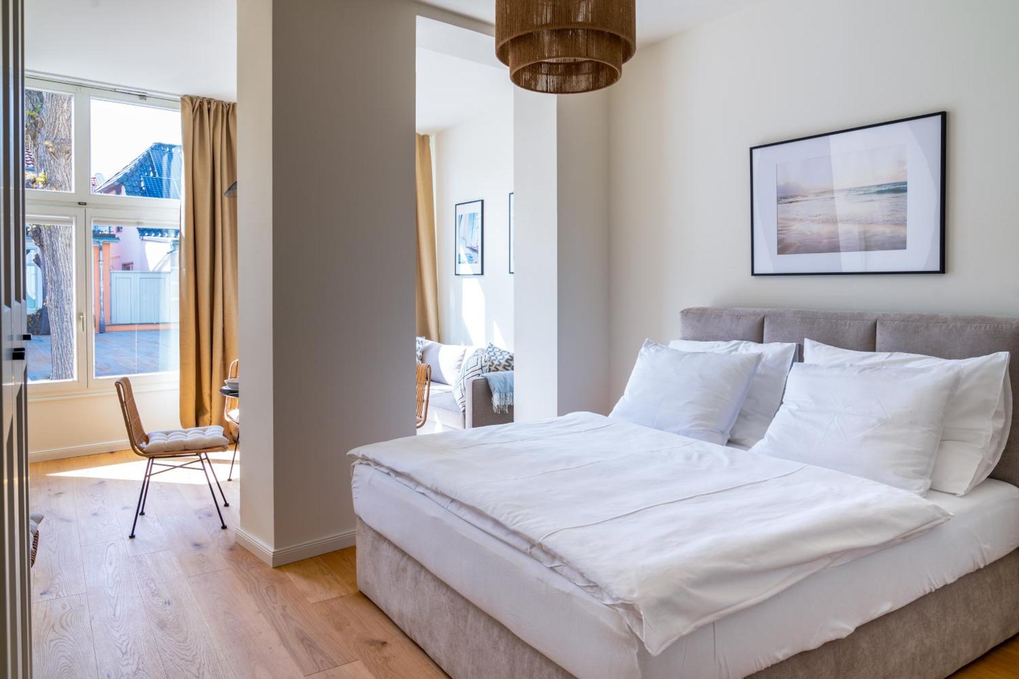 Kapitaenshaus Friedrich Franz - Premium Apartments 200 Meter Vom Strand Und Alten Strom 로스토크 외부 사진