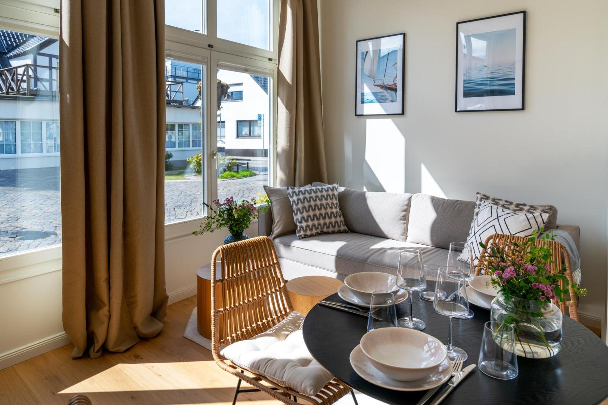 Kapitaenshaus Friedrich Franz - Premium Apartments 200 Meter Vom Strand Und Alten Strom 로스토크 외부 사진