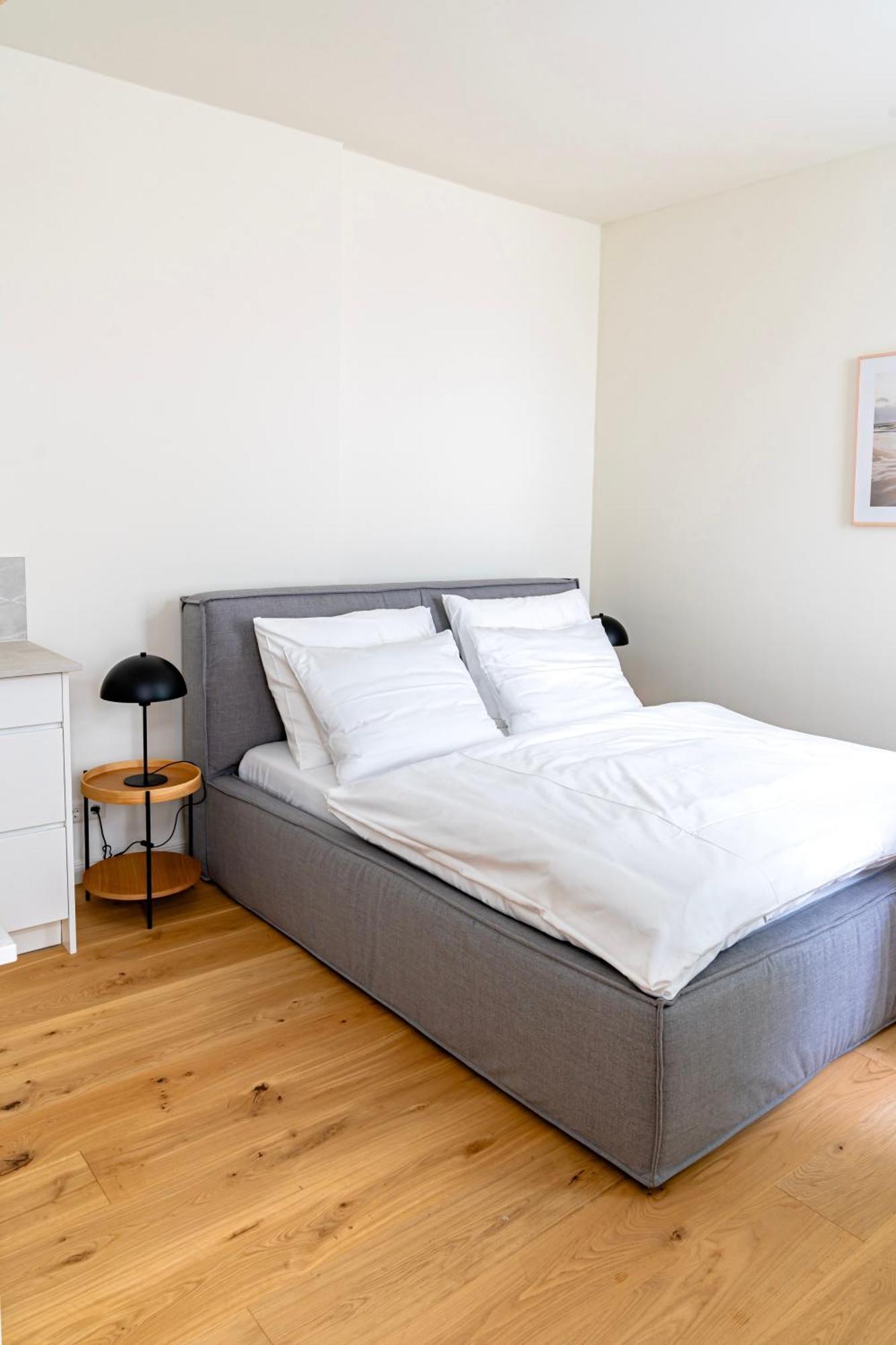 Kapitaenshaus Friedrich Franz - Premium Apartments 200 Meter Vom Strand Und Alten Strom 로스토크 객실 사진